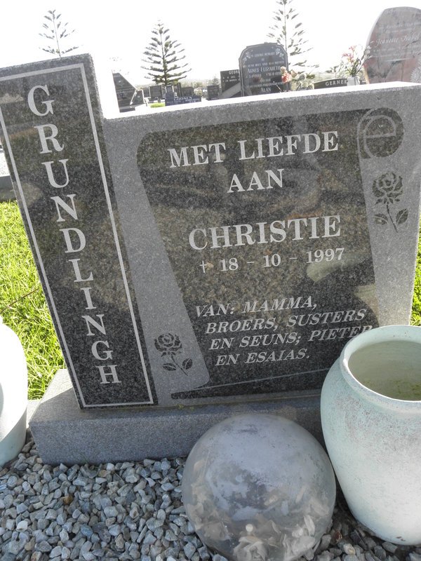 GRUNDLINGH Christie -1997