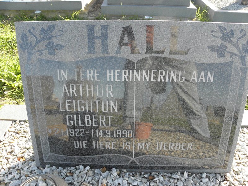 HALL Arthur Leighton Gibert 1922-1990