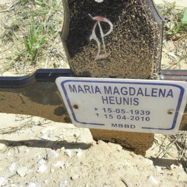 HEUNIS Maria Magdalena 1939-2010