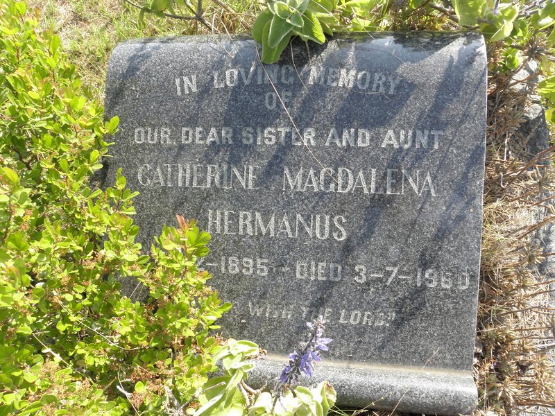 HERMANUS Catherine Magdalena 1895-1960