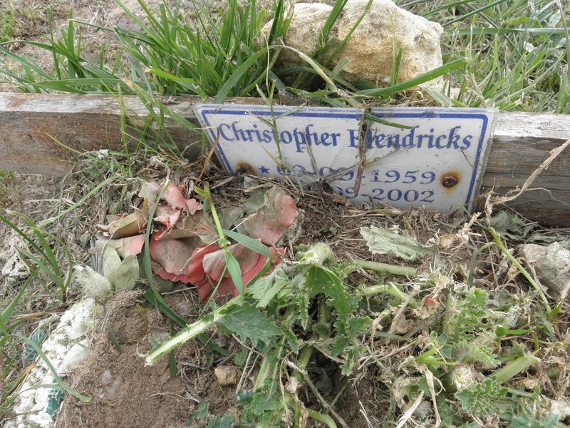 HENDRICKS Christopher 1959-2002