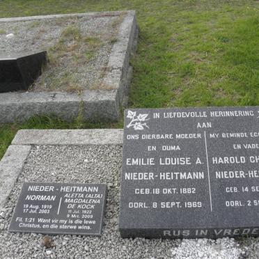 HEITMANN, Nieder Grave