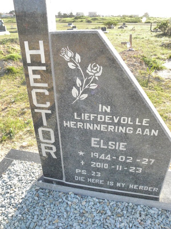 HECTOR Elsie 1944-2010