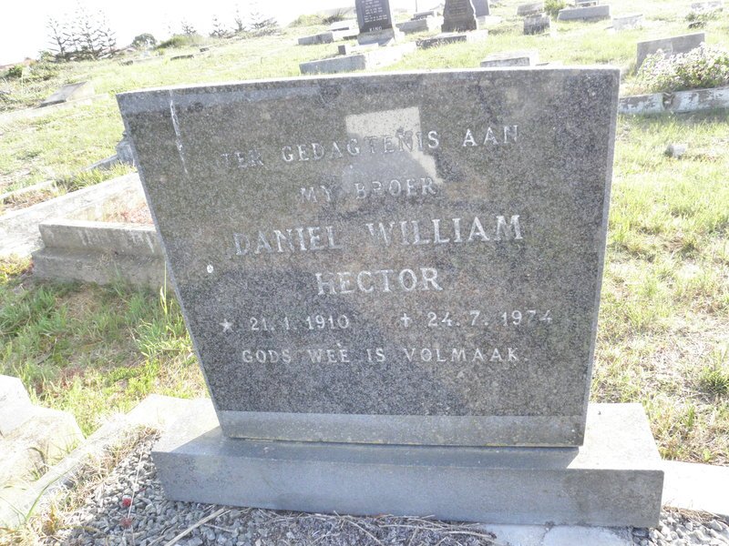 HECTOR Daniel William 1910-1974