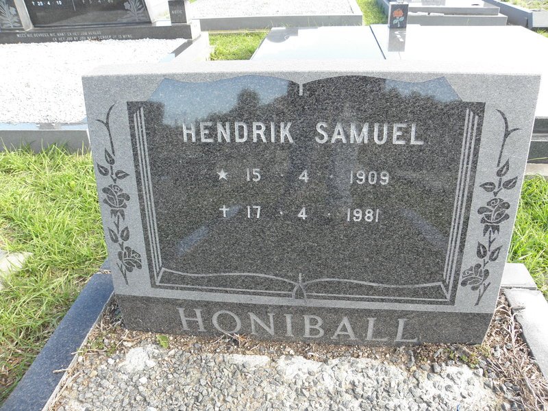 HONIBALL Hendrik Samuel 1909-1981