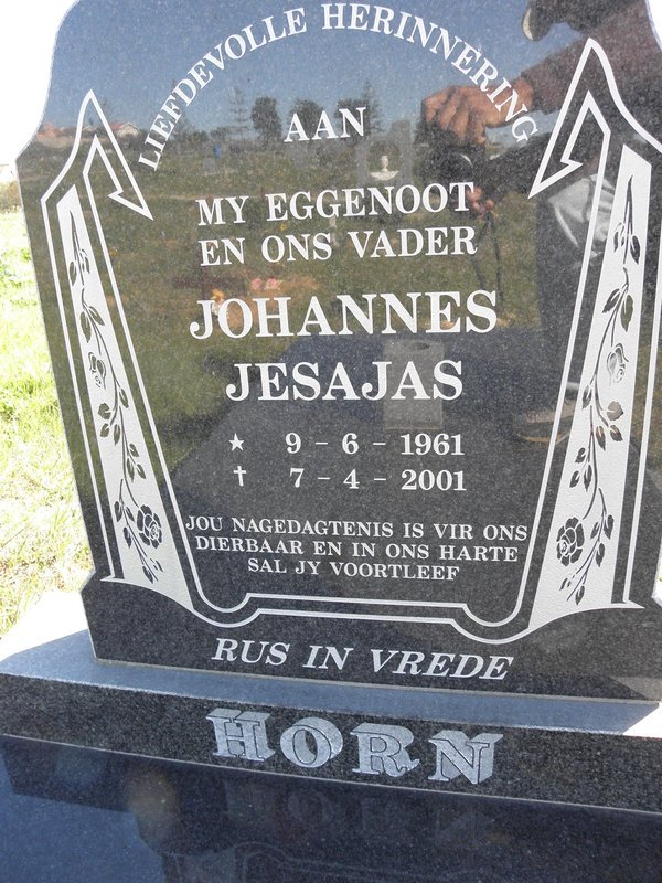 HORN Johannes Jesajas 1961-2001