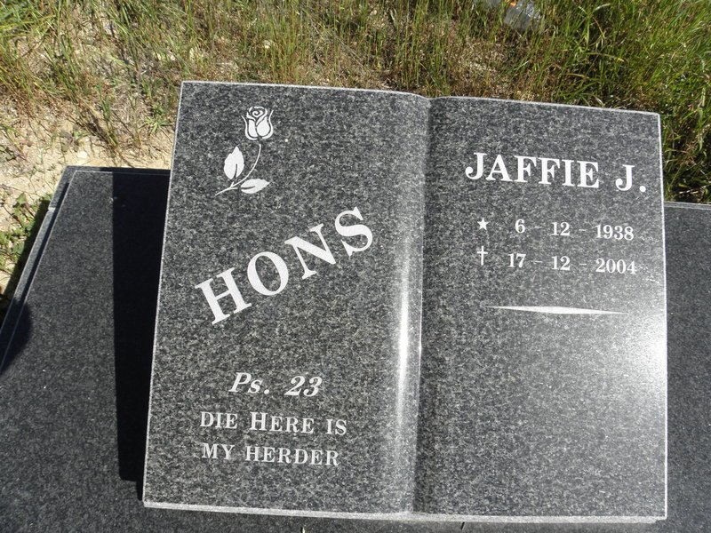 HONS Jaffie J. 1938-2004