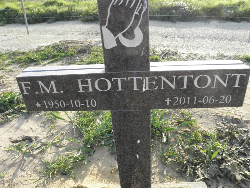 HOTTENTONT F.M. 1950-2011