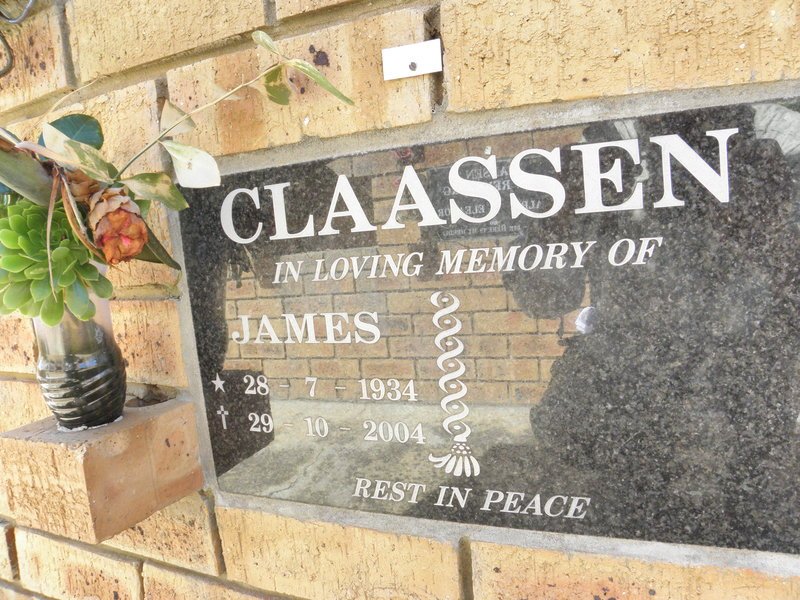 CLAASSEN James 1934-2004
