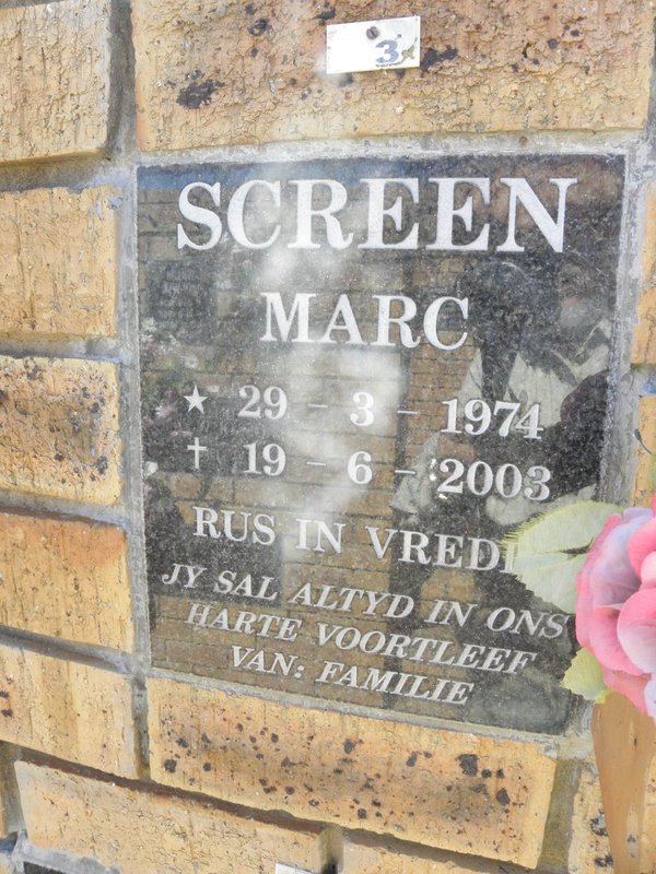 SCREEN Marc 1974-2003
