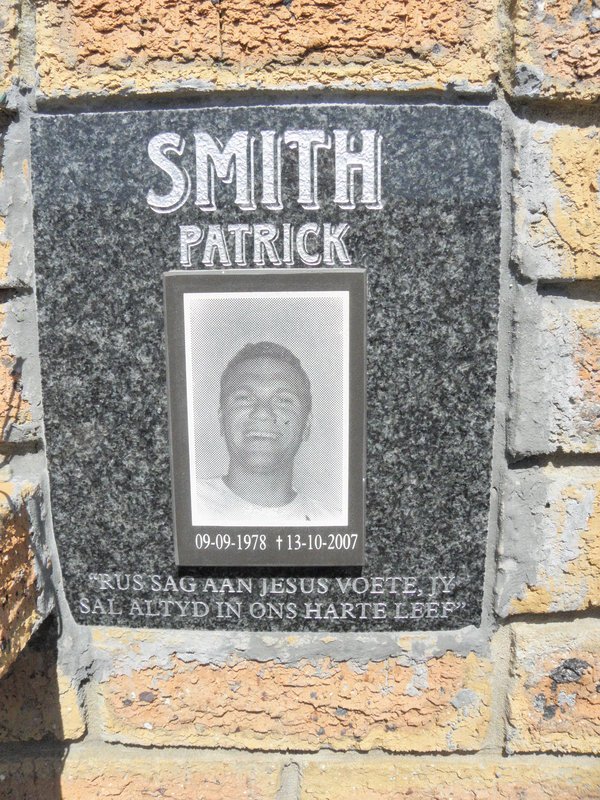 SMITH Patrick 1978-2007