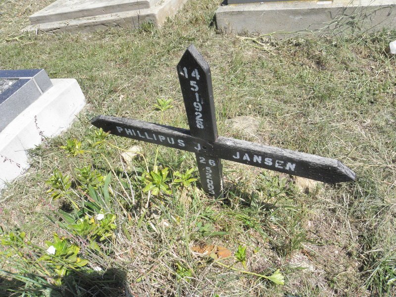 JANSEN Phillipus 1928-2003
