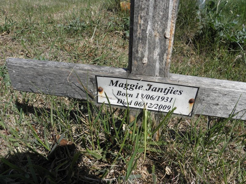 JANTJIES Maggie 1931-2009