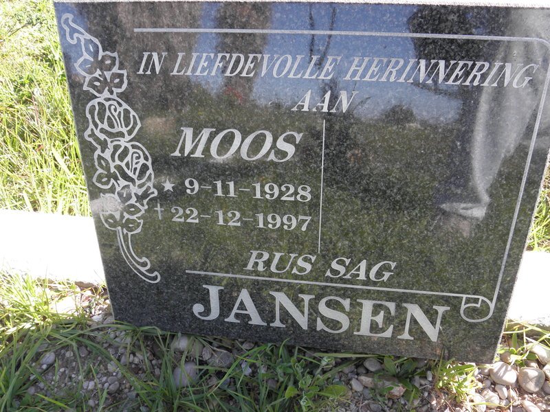 JANSEN Moos 1928-1997