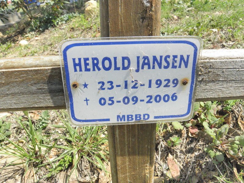 JANSEN Herold 1929-2006