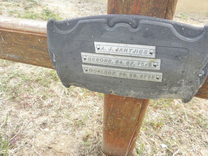 JANTJIES A.J. 1916-2008