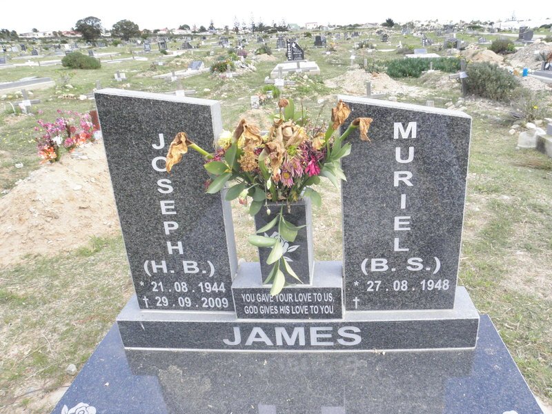 JAMES Joseph H.B. 1944-2009 &amp; Muriel B.S. 1948-