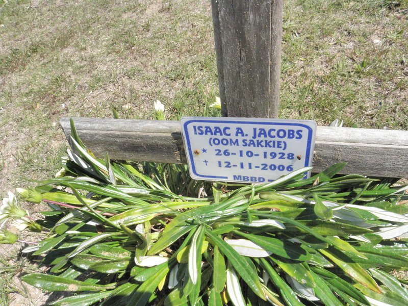 JACOBS Isaac A. 1928-2006