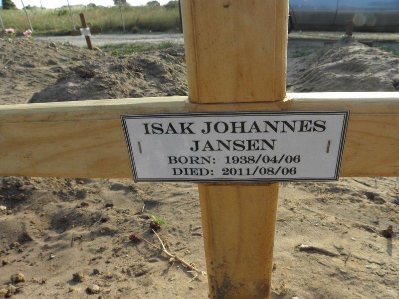 JANSEN Isak Johannes 1938-2011