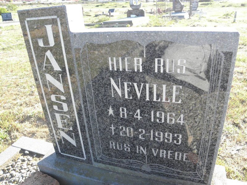 JANSEN Neville 1964-1993