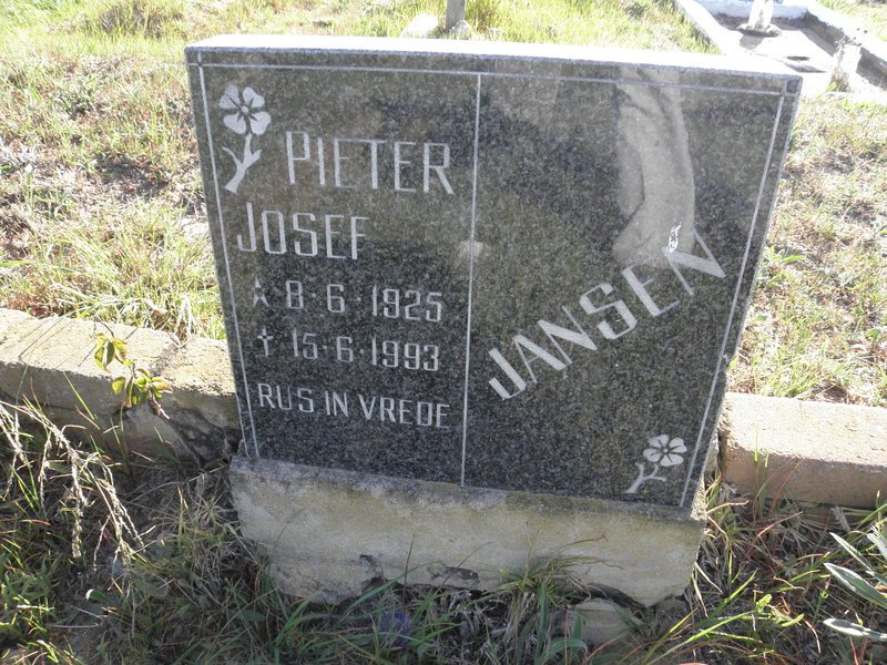 JANSEN Pieter Josef 1925-1993