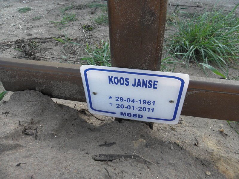 JANSE Koos 1961-2011