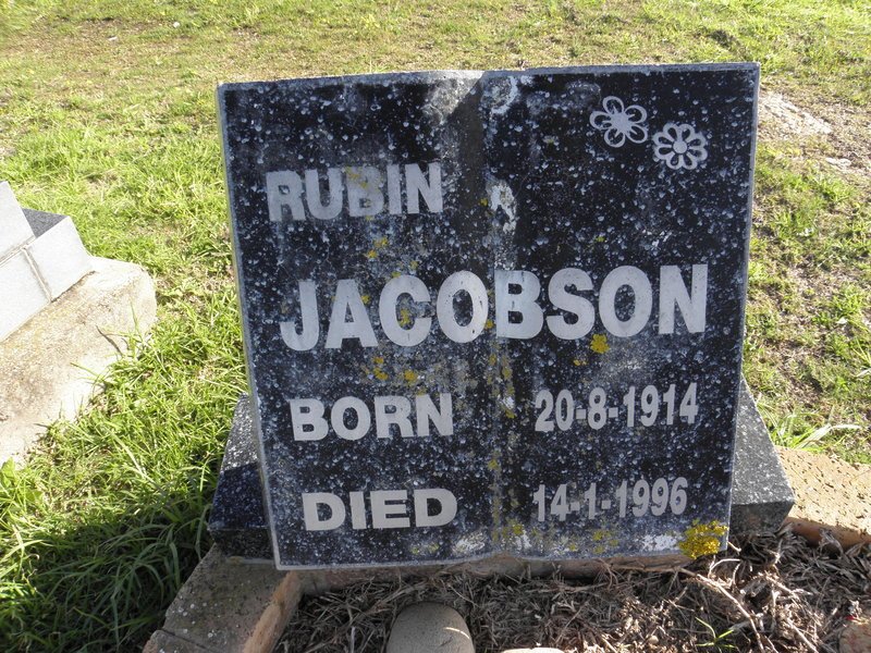 JACOBSON Rubin 1914-1996