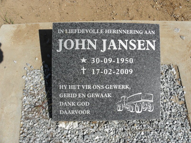 JANSEN John 1950-2009