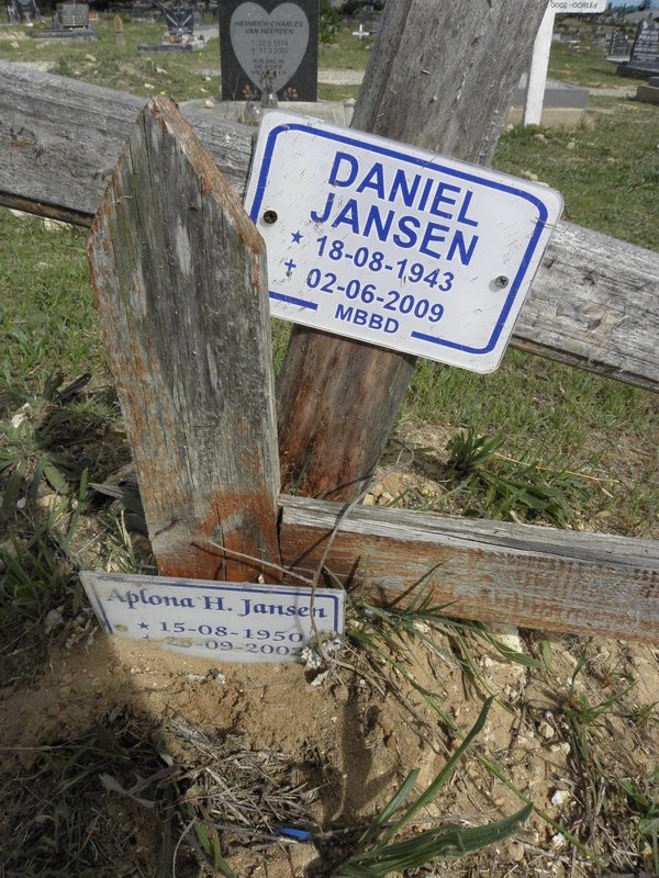 JANSEN Daniel 1943-2009 :: JANSEN Aplona H. 1950-2002