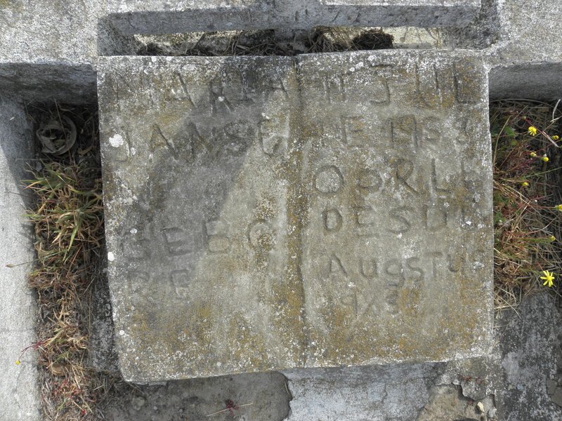 JANSE Maria 1958-1985