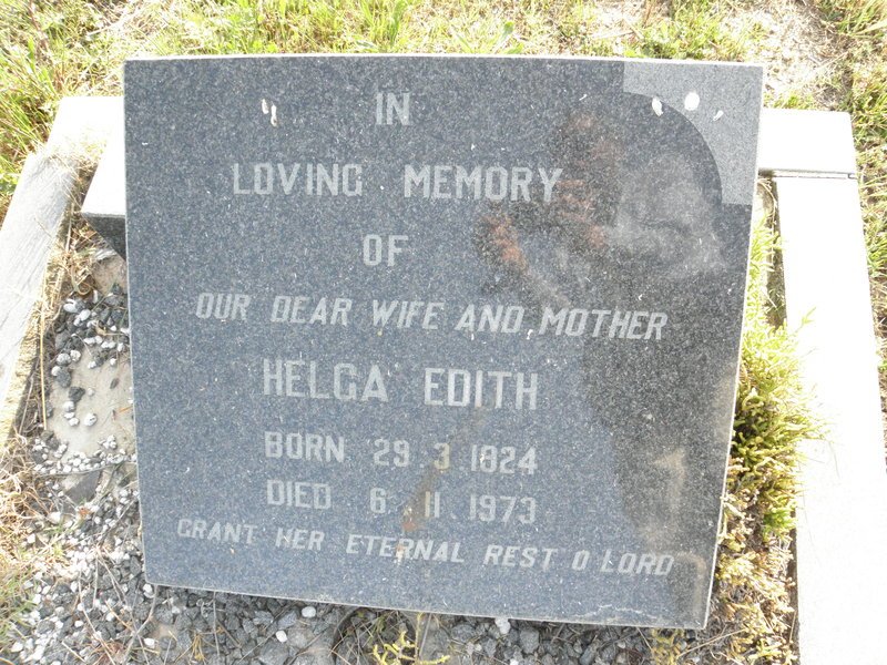 JACOBS Helga Edith 1924-1973