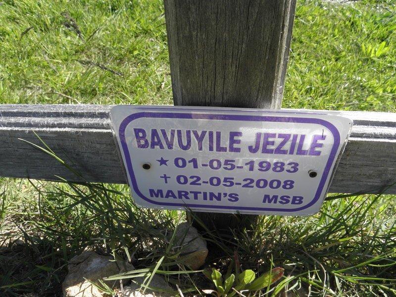 JEZILE Bavuyile 1983-2008
