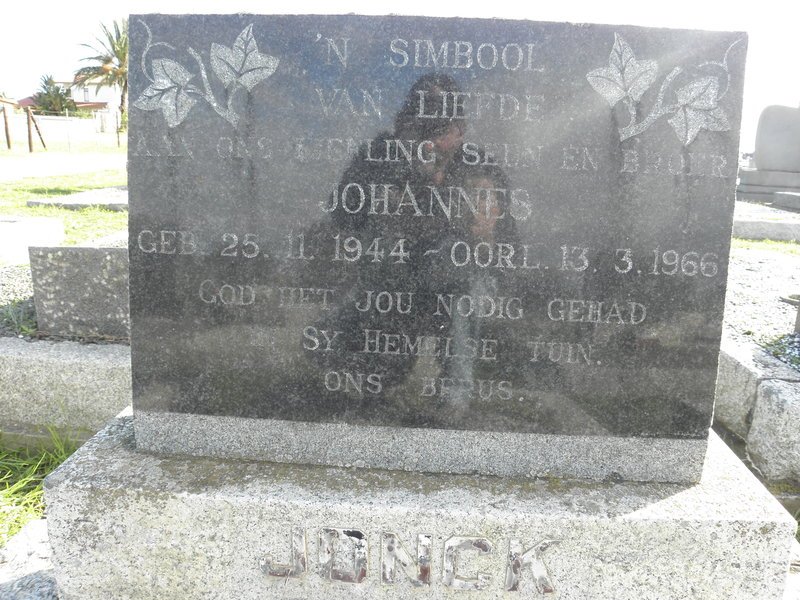 JONCK Johannes 1944-1966