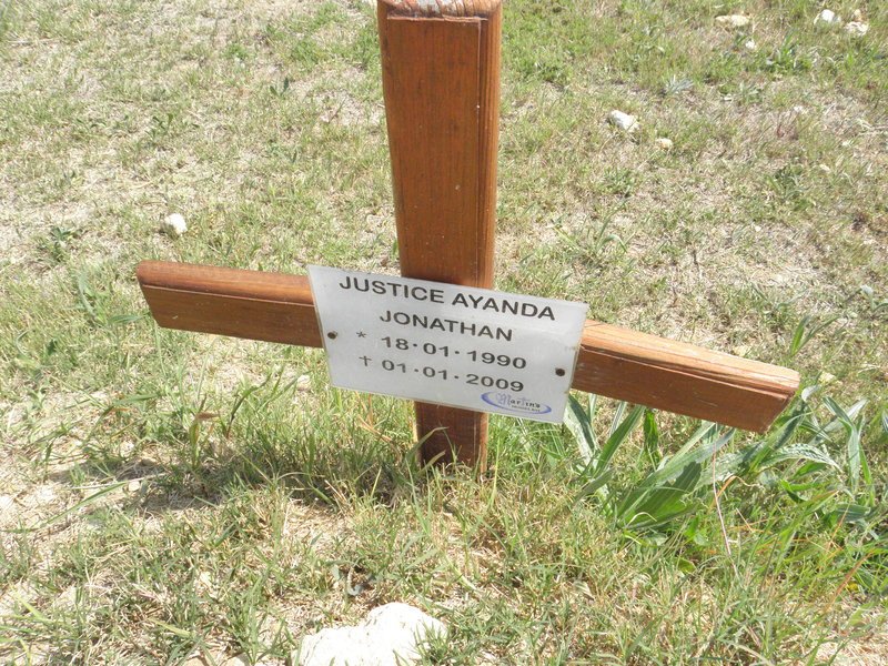 JONATHAN Justice Ayanda 1990-2009