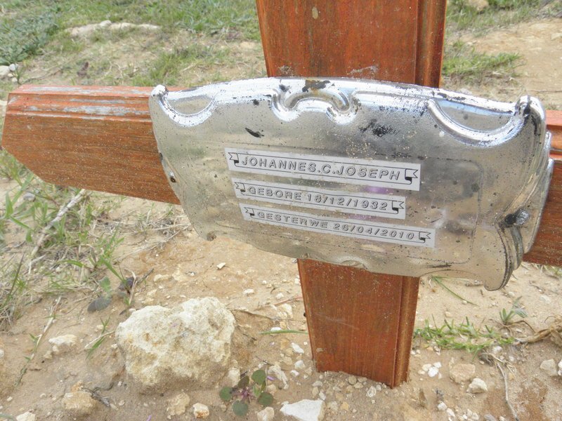 JOSEPH Johannes C. 1932-2010