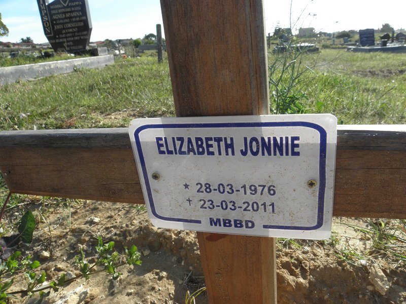 JONNIE Elizabeth 1976-2011