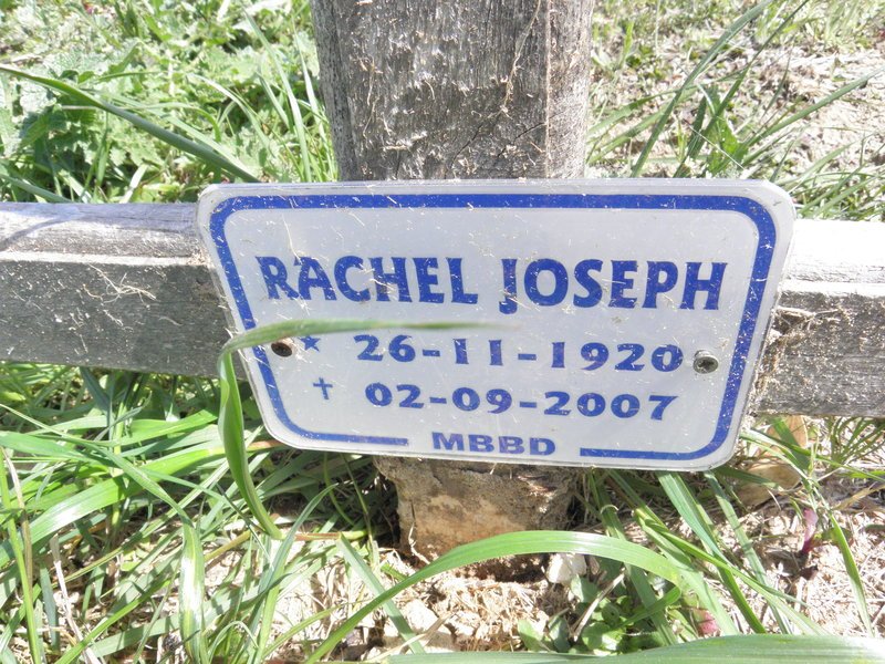 JOSEPH Rachel 1920-2007