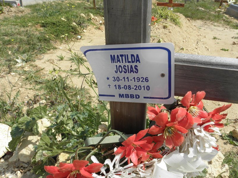 JOSIAS Matilda 1926-2010