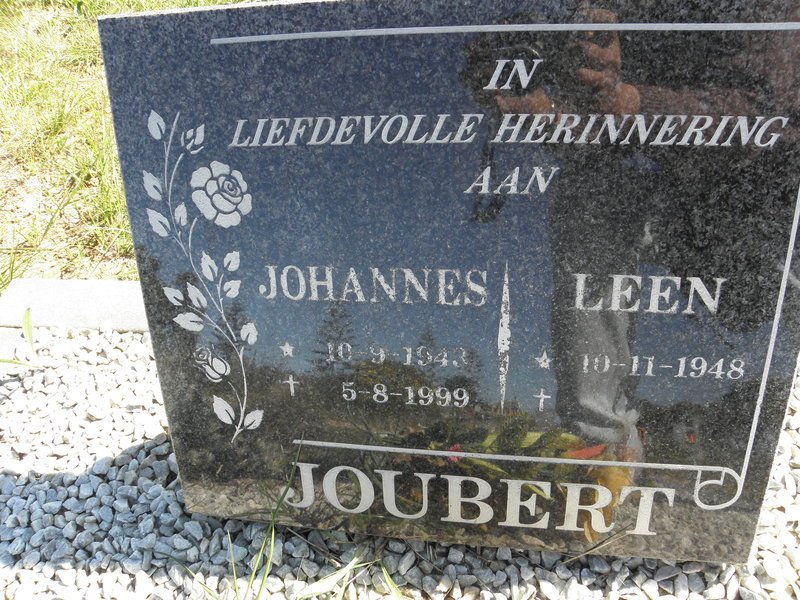 JOUBERT Johannes 1943-1999 &amp; Leen 1948-
