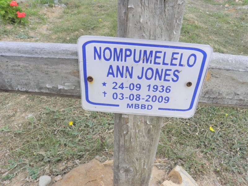 JONES Nompumelelo Ann 1936-2009