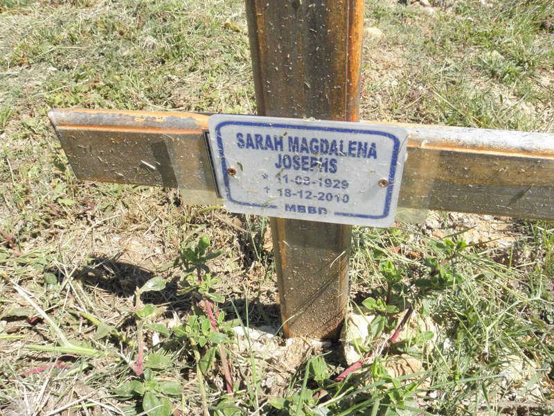 JOSEPHS Sarah Magdalena 1929-2010