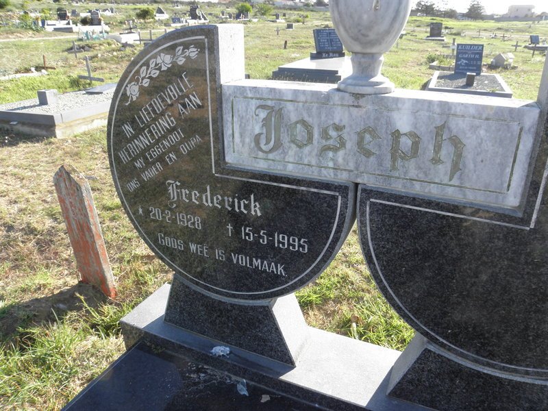 JOSEPH Frederick 1928-1995