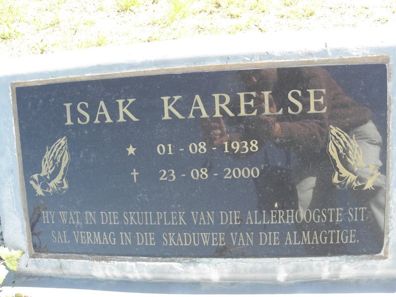 KARELSE Isak 1938-2000