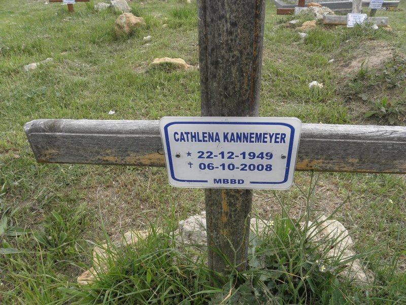 KANNEMEYER Cathlena 1949-2008