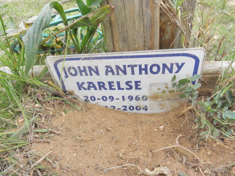 KARELSE John Anthony 1960-2004