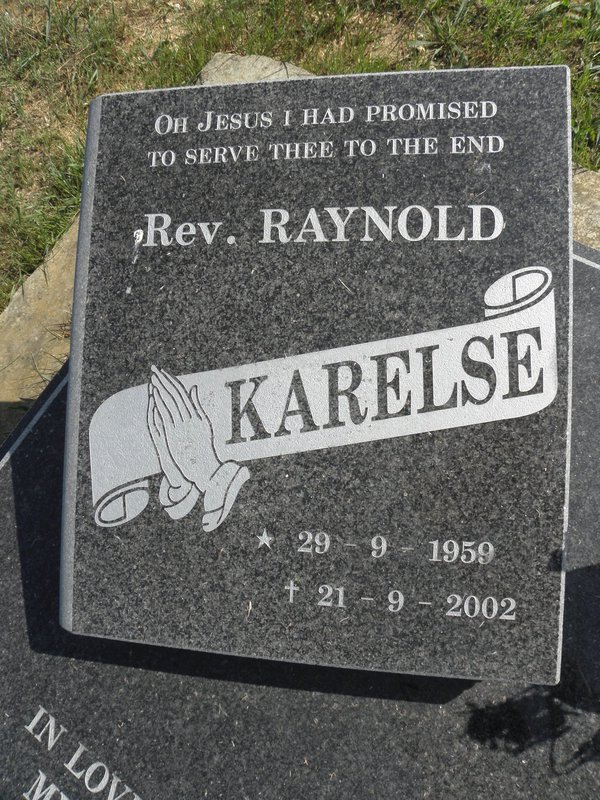 KARELSE Raynold 1959-2002