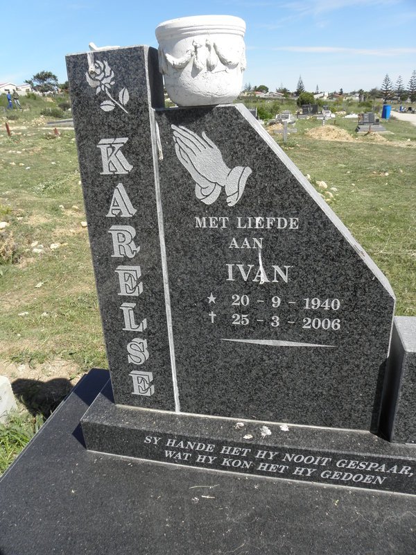 KARELSE Ivan 1940-2006