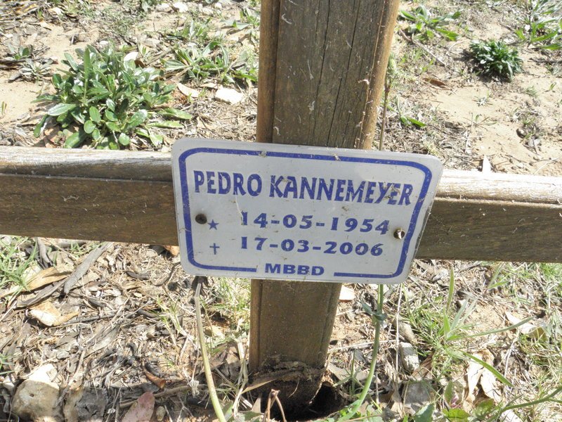KANNEMEYER Pedro 1954-2006