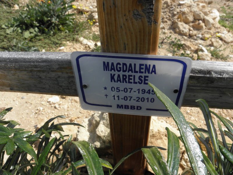 KARELSE Magdalena 1945-2010