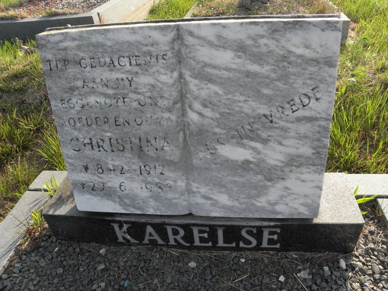 KARELSE Christina 1912-1983
